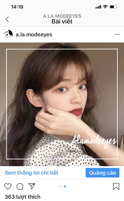 Lens xám trong k vân