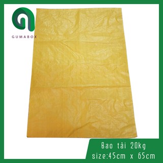 Bao tải dứa đóng hàng, bao tải 20KG 45x65 - Gumabox