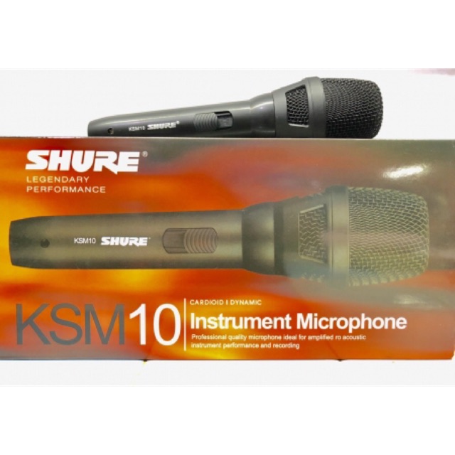 [SALE 10%] Micro karaoke Shure KSM10 có dây