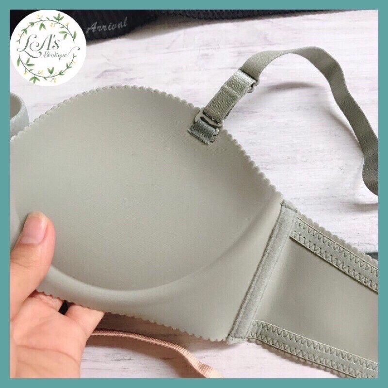 Áo lót nữ đúc su nâng ngực,áo lót nữ không gọng chốt tụt 2288 size 34/75/36/80/38/85 ạ