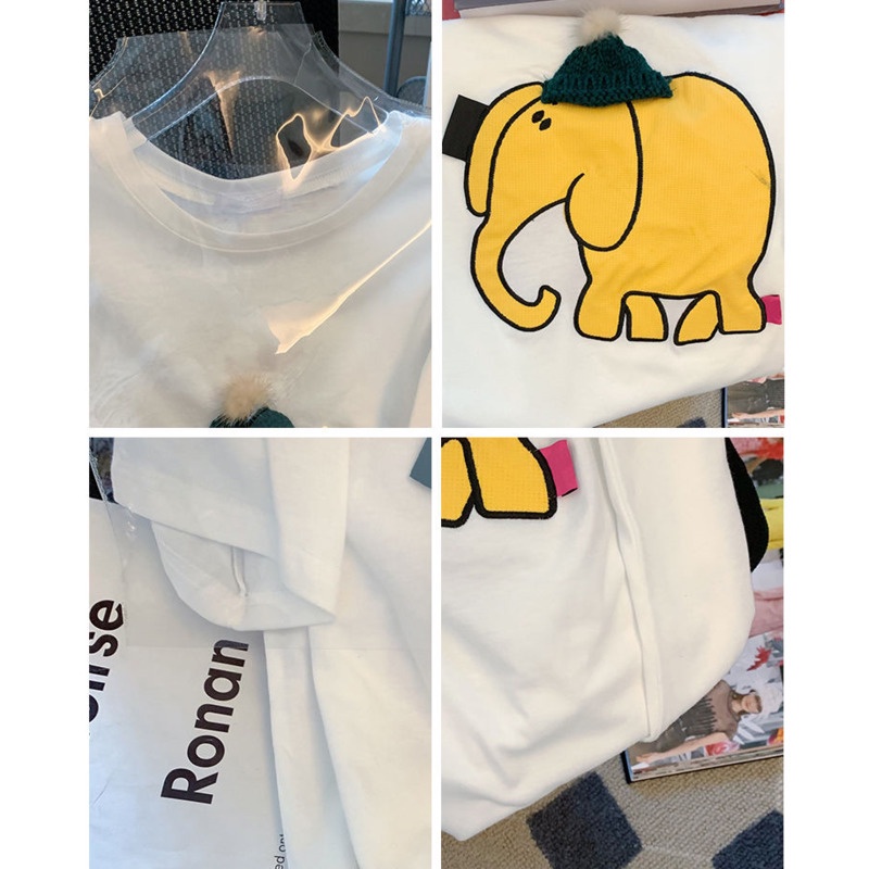 Áo Thun Tay Ngắn Dáng Rộng Thời Trang Mùa Hè Dành Cho Nữ