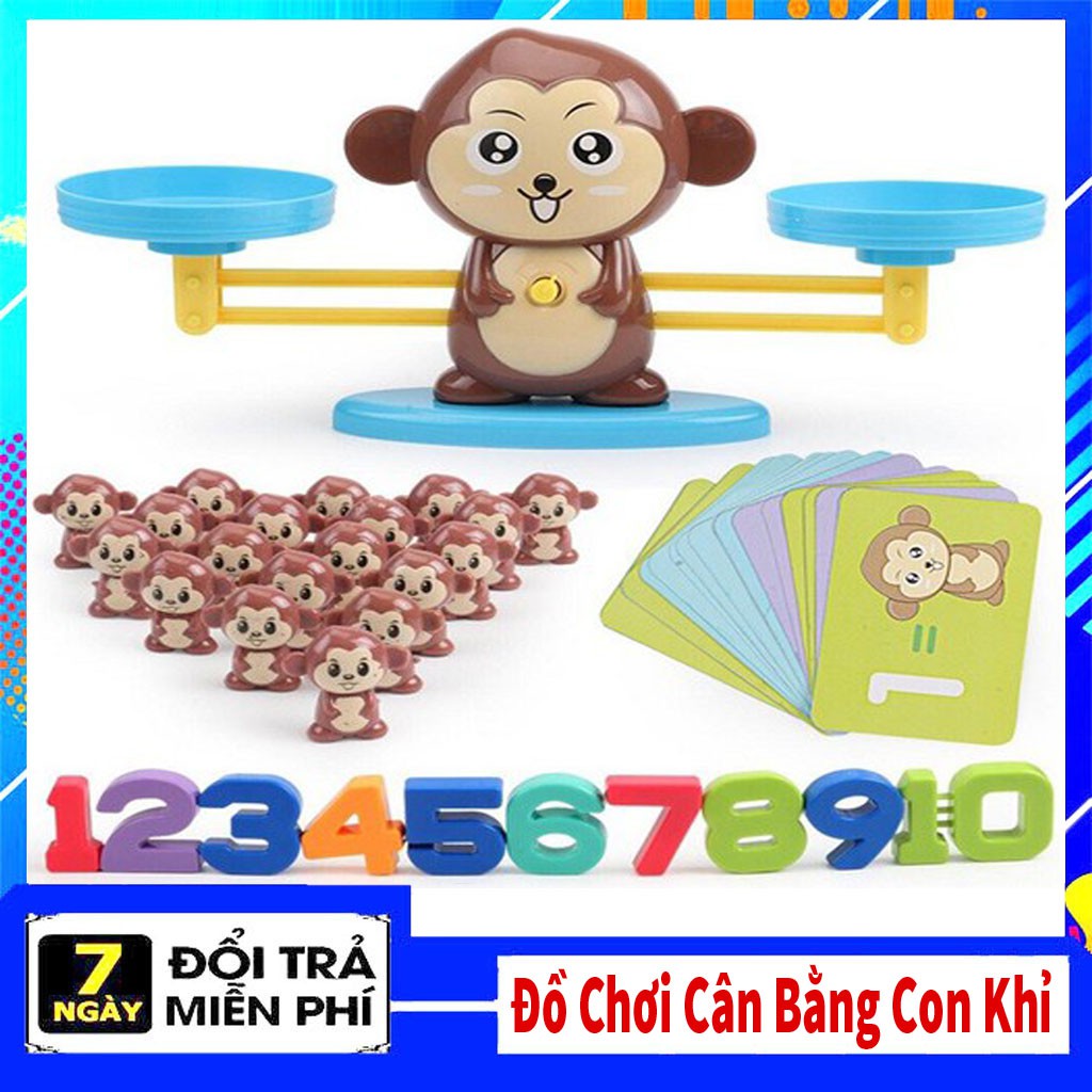 Đồ Chơi Thông Minh Cân Bằng Toán Học Mô Hình Chú Heo Con Khỉ Con Đáng Yêu Cho Bé YDZ-04 - Đồ Khuyến Mãi Giá Tốt