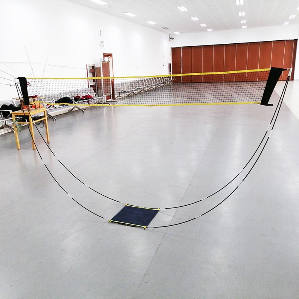 VANES1 Lưới Đánh Cầu Lông Hình Vuông Kèm Giá Đỡ Tiện Dụng