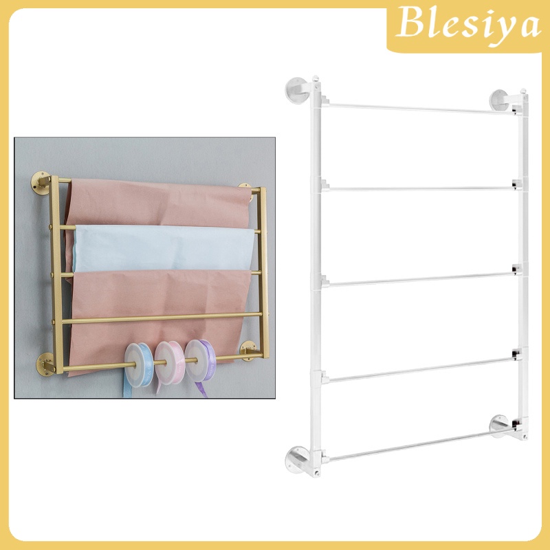 [BLESIYA]Wall Mount Wire Spool Rack Ribbon Organizer Storage Display Key Holder