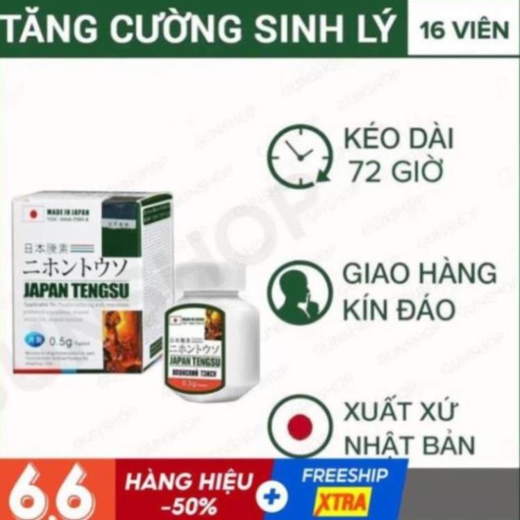 Tengsu Japan Cao Cấp Nhật Bản 16viên [Chính Hãng]