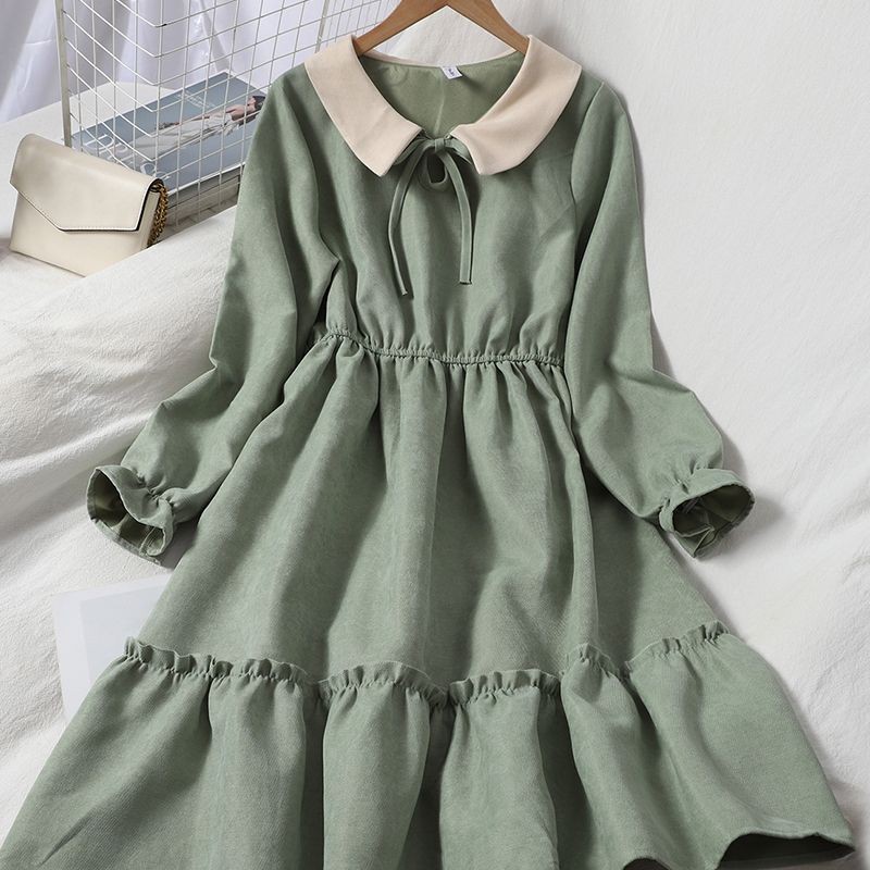 (ORDER) Váy vintage cổ bè (các bạn đọc kĩ mô tả) | BigBuy360 - bigbuy360.vn