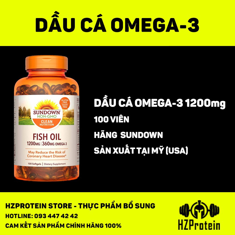 [DATE 8/2022] SUNDOWN OMEGA3 1200MG - DẦU CÁ FISH OIL OMEGA-3 TĂNG CƯỜNG  SỨC KHỎE TIM MẠCH, NGĂN NGỪA ĐÔNG MÁU, UNG THƯ | Shopee Việt Nam