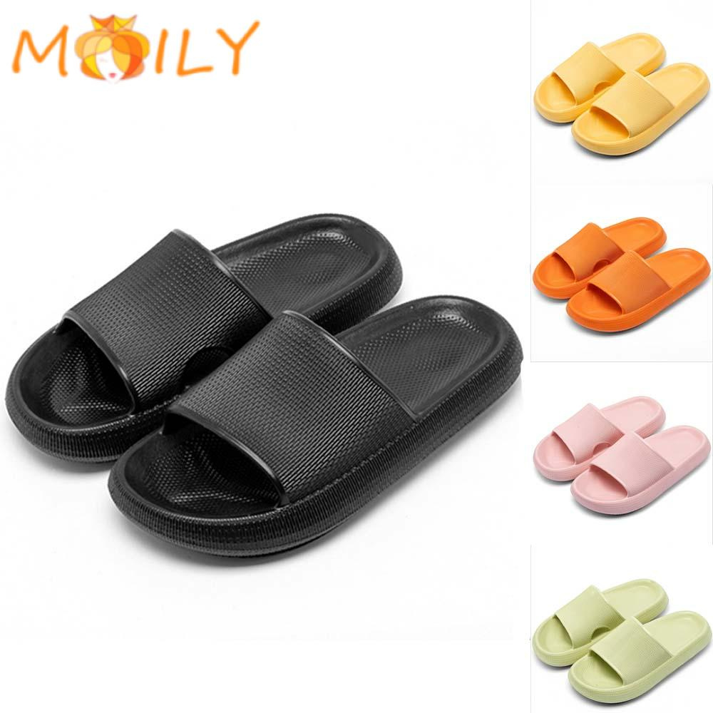 MOILY Hot Summer Slip New Ultra Soft Sandals Slippers Womens Mule Slides Ladies Non-slip/Multicolor