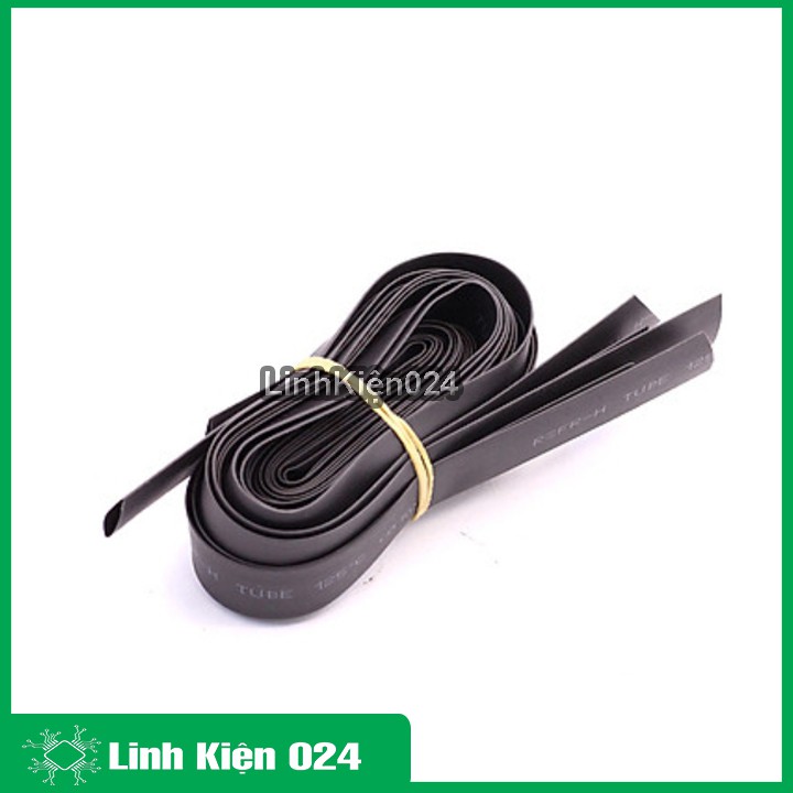 Bộ 5 Gen Co Nhiệt, Mỗi Ống Dài 1m ( Đen ) Đường Kính 1/1.5/2/2.5/3/4/5/6/7/8/10/12mm