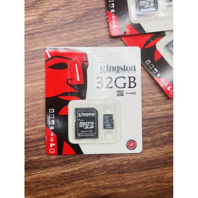 Thẻ nhớ 32GB Kingston MicroSD Class 10 (Kèm Adapter)