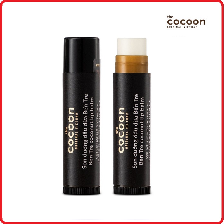 Son dưỡng dầu dừa Bến Tre Cocoon dưỡng ẩm môi 5g