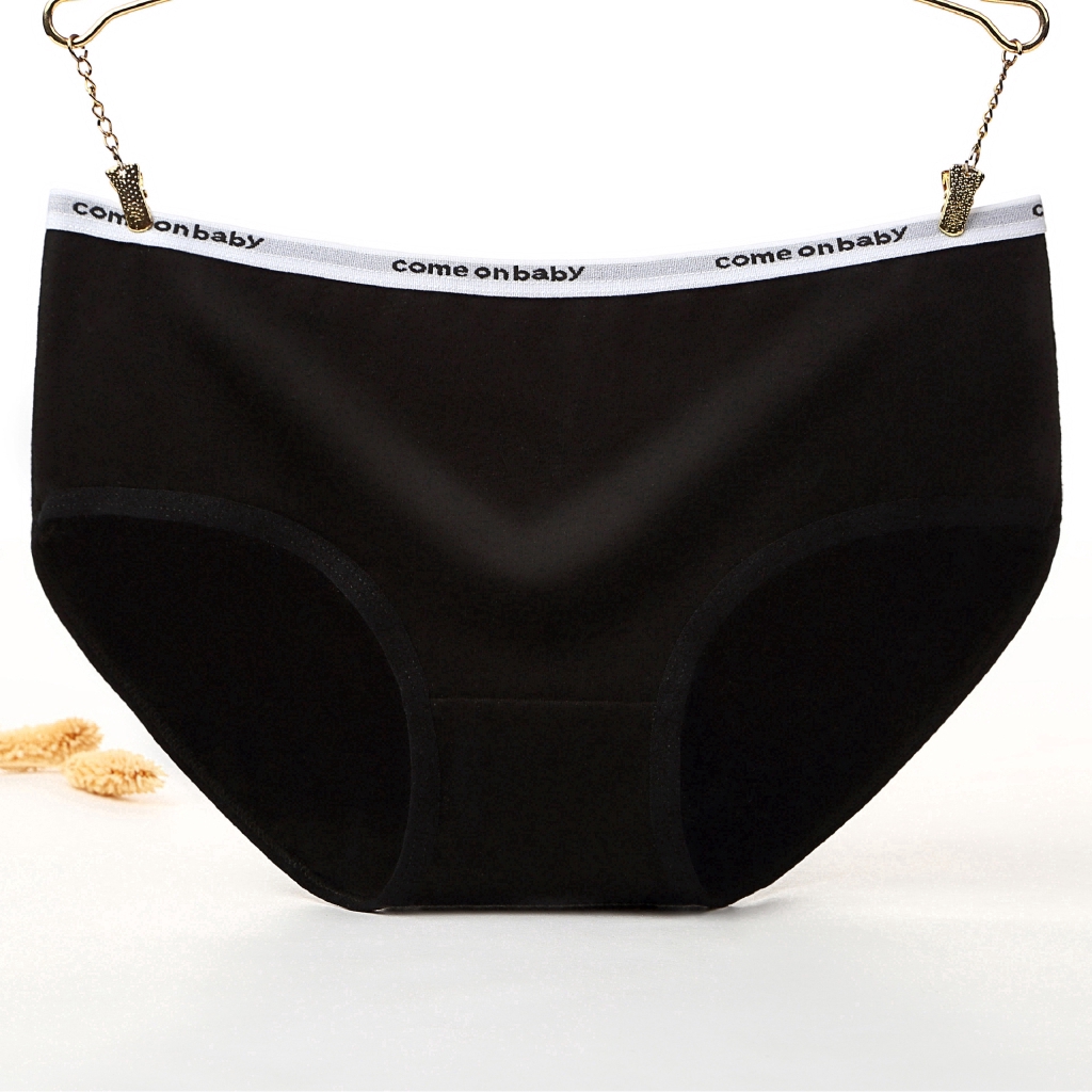 Quần lót cotton mềm in chữ phong cách trẻ trung thời trang cho nữ | BigBuy360 - bigbuy360.vn