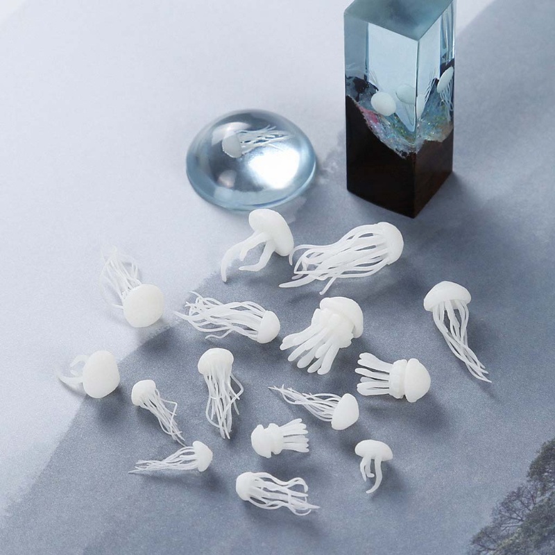 Khuôn silicone làm mô hình mini hình cây nấm/hươu/hươu/hươu/hoa hồng