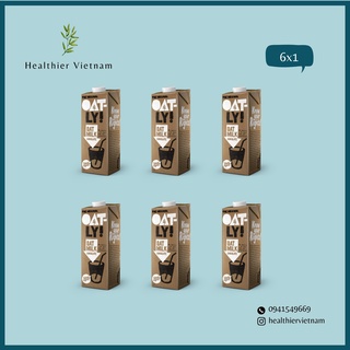 1 THÙNG SỮA YẾN MẠCH OATLY (6x1000ml)
