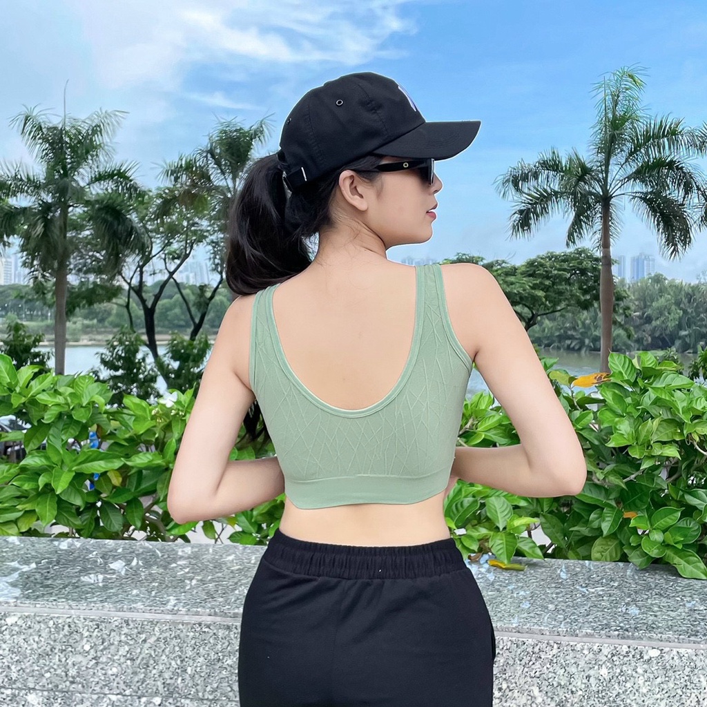 (FREE SHIP) Áo Bra Thể Thao Tập gym_ yoga ... Mẫu Mới Hot Hit 2022