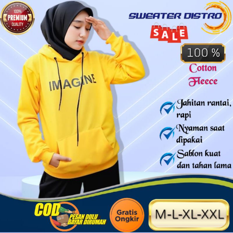 Áo Sweater Có Mũ Trùm Màu Vàng Đen In Chữ Thời Trang Thường Ngày Cho Tuổi Teen / Áo Len / Áo Sweater Không Phai Màu Bền Thoải Mái Để Mặc