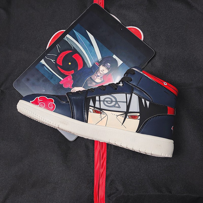 [Mã FAGREEN245 giảm 10% tối đa 30K đơn 99K] Giày thể thao cổ cao họa tiết Naruto size 37-44 air force 1 | BigBuy360 - bigbuy360.vn