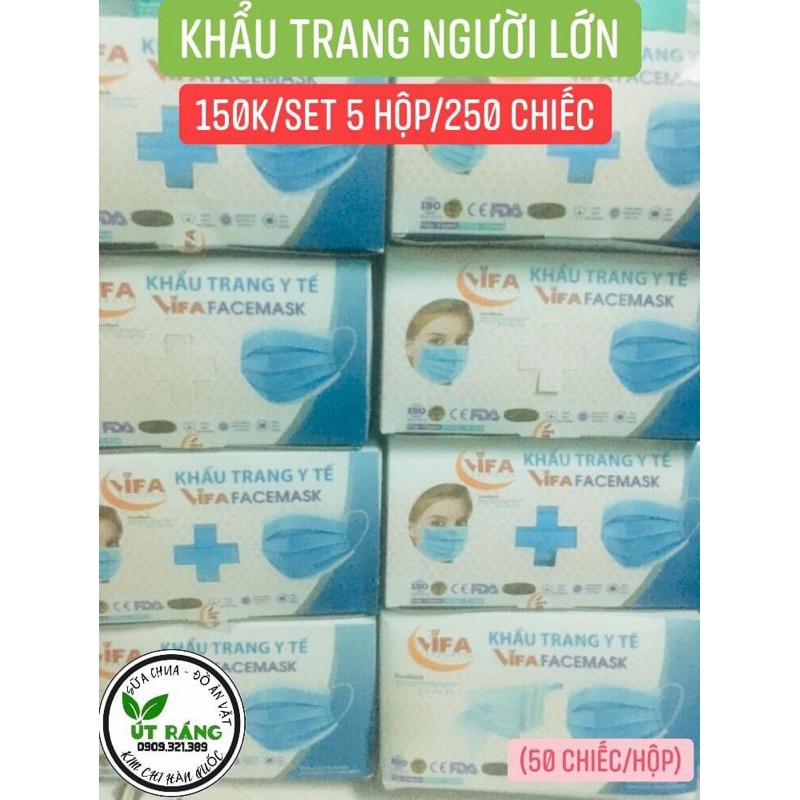KHẨU TRANG Y TẾ 4 LỚP VIFA