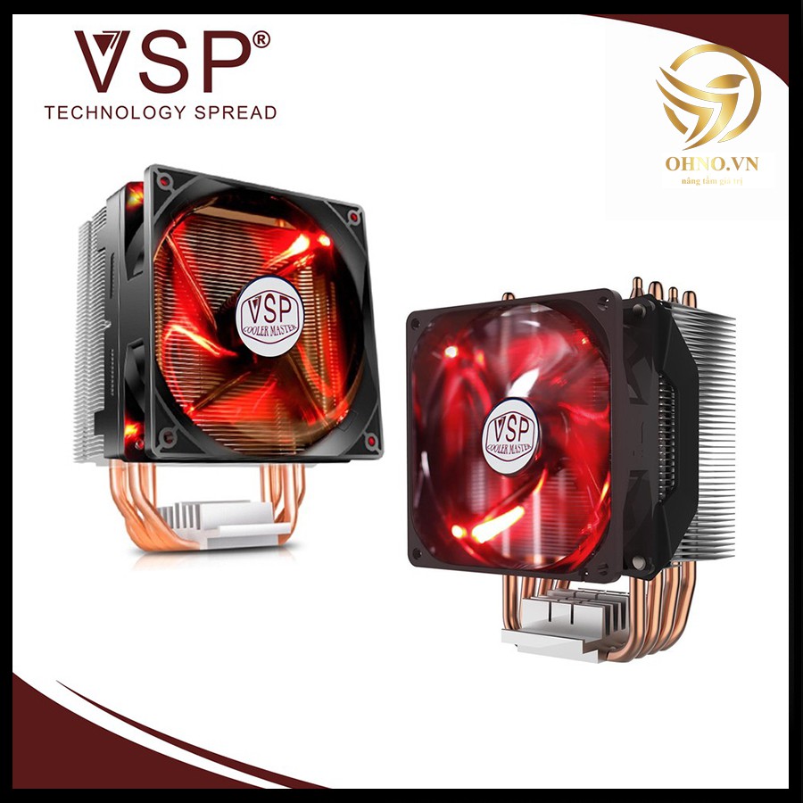 Quạt Tản Nhiệt Làm Mát CPU Máy Tính VSP COOLER MASTER T400i Fan CPU Tản Nhiệt Khí Gắn LED Đa Năng - OHNO VIỆT NAM