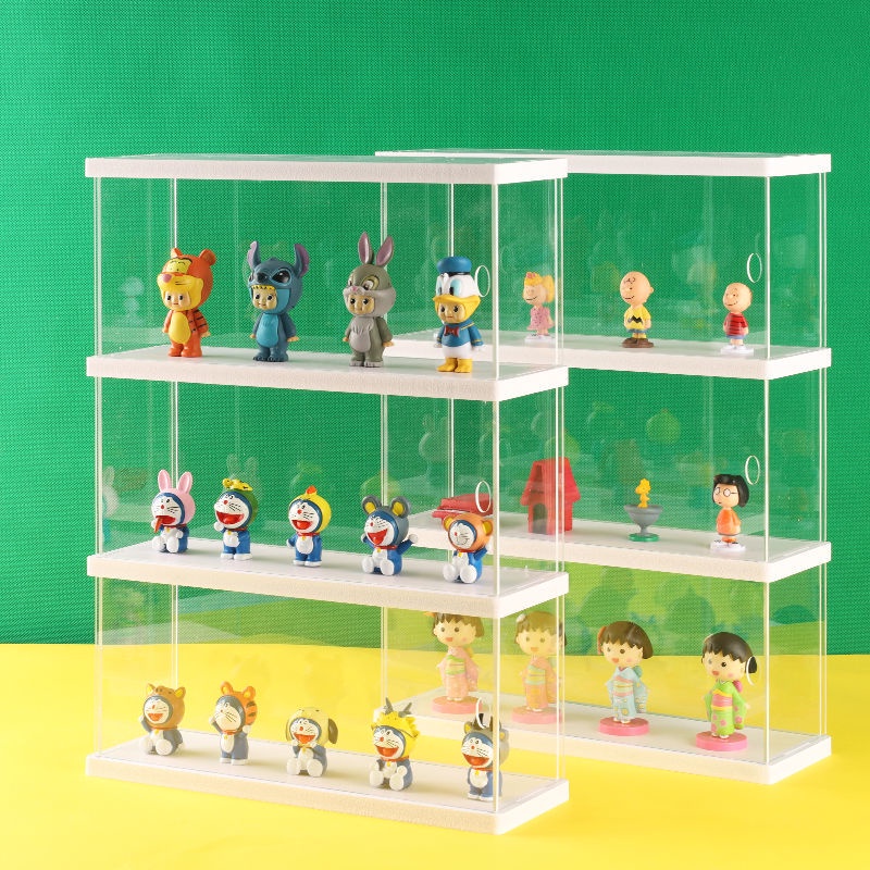 Hộp Đựng Trưng Bày Mô Hình Lego / Kệ Trưng Bày Bằng Nhựa PVC Trong Suốt Chống Bụi