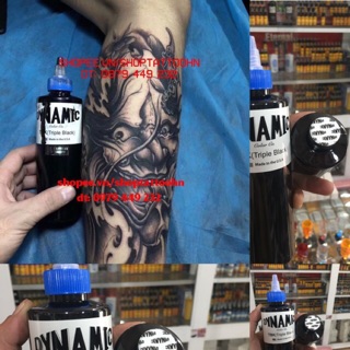 Mực xăm Dynamic Triple Black 8oz