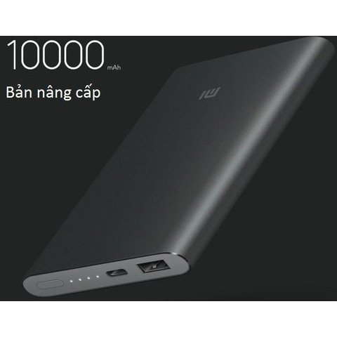 Pin sạc dự phòng xiaomi 10000 mah Gen 2S 2018 / Gen 2c/ Gen 2 2017 ) - Hàng Chính Hãng