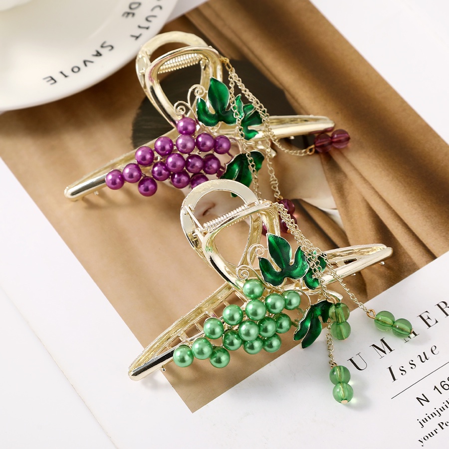 Kẹp Tóc Đính Hạt Ngọc Trai Giả Bằng Hợp Kim Phong Cách Hàn Quốc Cho Nữ