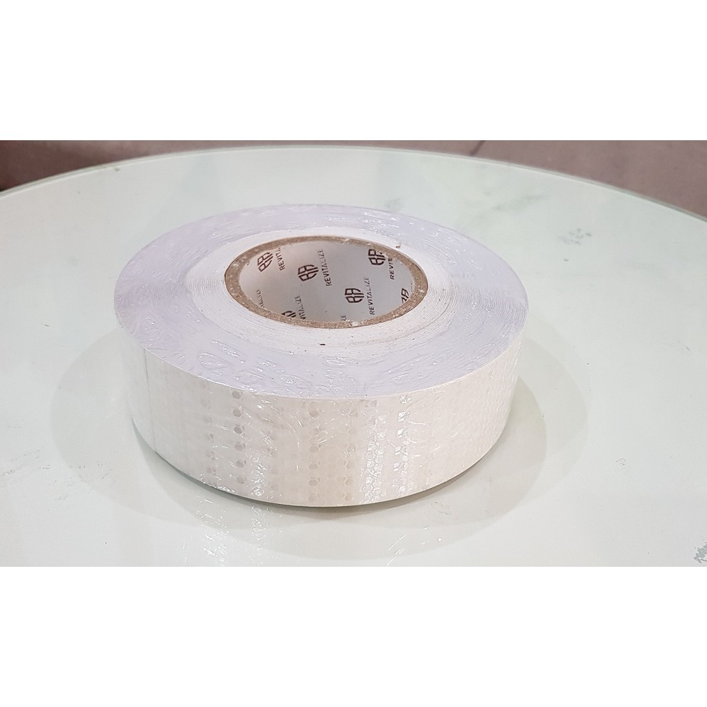 Băng keo phản quang, băng keo kim cương trơn 5cm x 45m