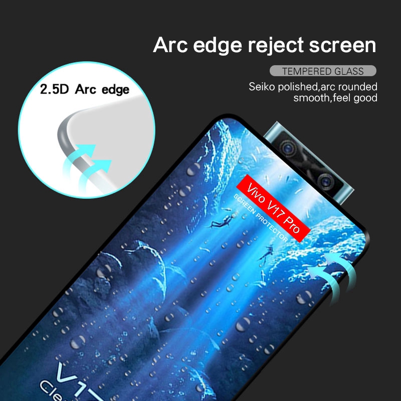 Vivo V17Pro tempered glass Vivo V17 V15 Pro S1 V11 V11i V9 full protection