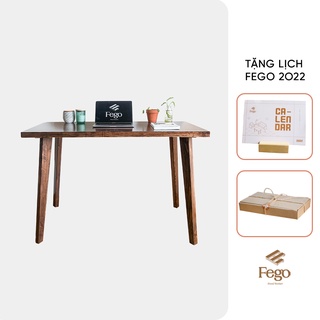 Bàn làm việc chân gỗ, Bàn học 120x60cm Nội thất phòng khách