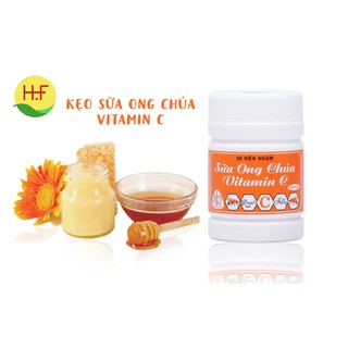 KẸO NGẬM SỮA ONG CHÚA VITAMIN C – LỌ 30 VIÊN