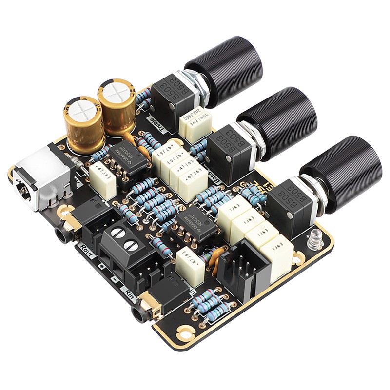 Mạch Âm Sắc Preamp NE5532 Op275 Nguồn Dc 12-24V Siêu Ngọt ( Chính Hãng LQSC)