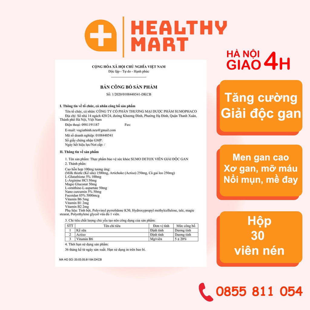 ✔️️️Detox Sumo - Giải độc gan, Detox cơ thể hiệu quả - Cải thiện sức khỏe, sống vui, sống khỏe mỗi ngày