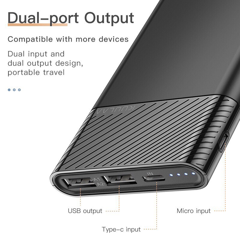 Pin sạc dự phòng SOUMI dung lượng 10000 MAh cho Xiaomi Oppo IPhone