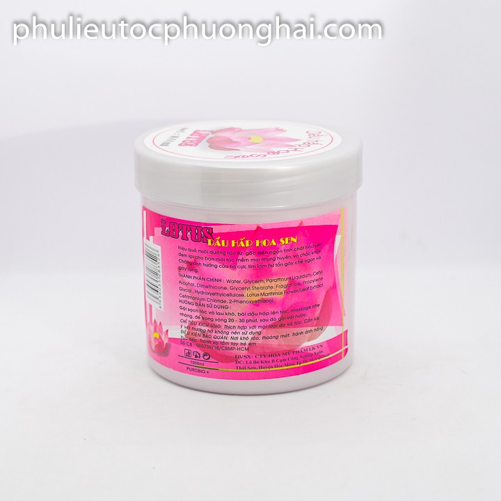 Dầu hấp dưỡng tóc hoa sen Lotus