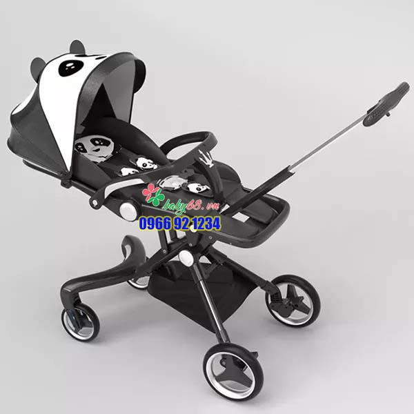 Xe đẩy gập gọn 2 chiều Nukas A8 cao cấp cho bé