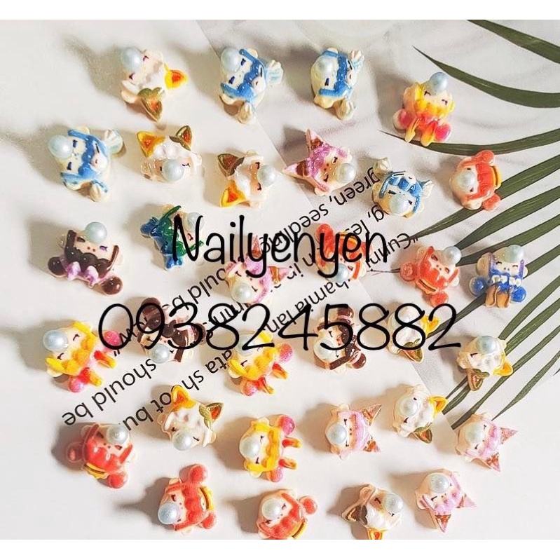 Set phụ kiện nail búp bê