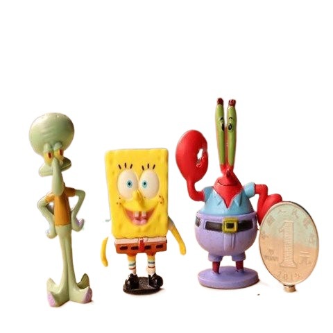 Mô Hình Nhân Vật Bạch Tuộc Trong Phim Hoạt Hình Dùng Trang Trí Văn Phòng