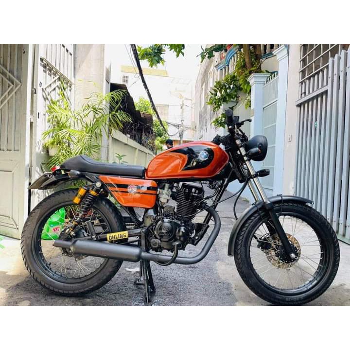 PÔ CỔ CHAI ĐỘ XE CAFE RACER, TRACKER CLASSIC...