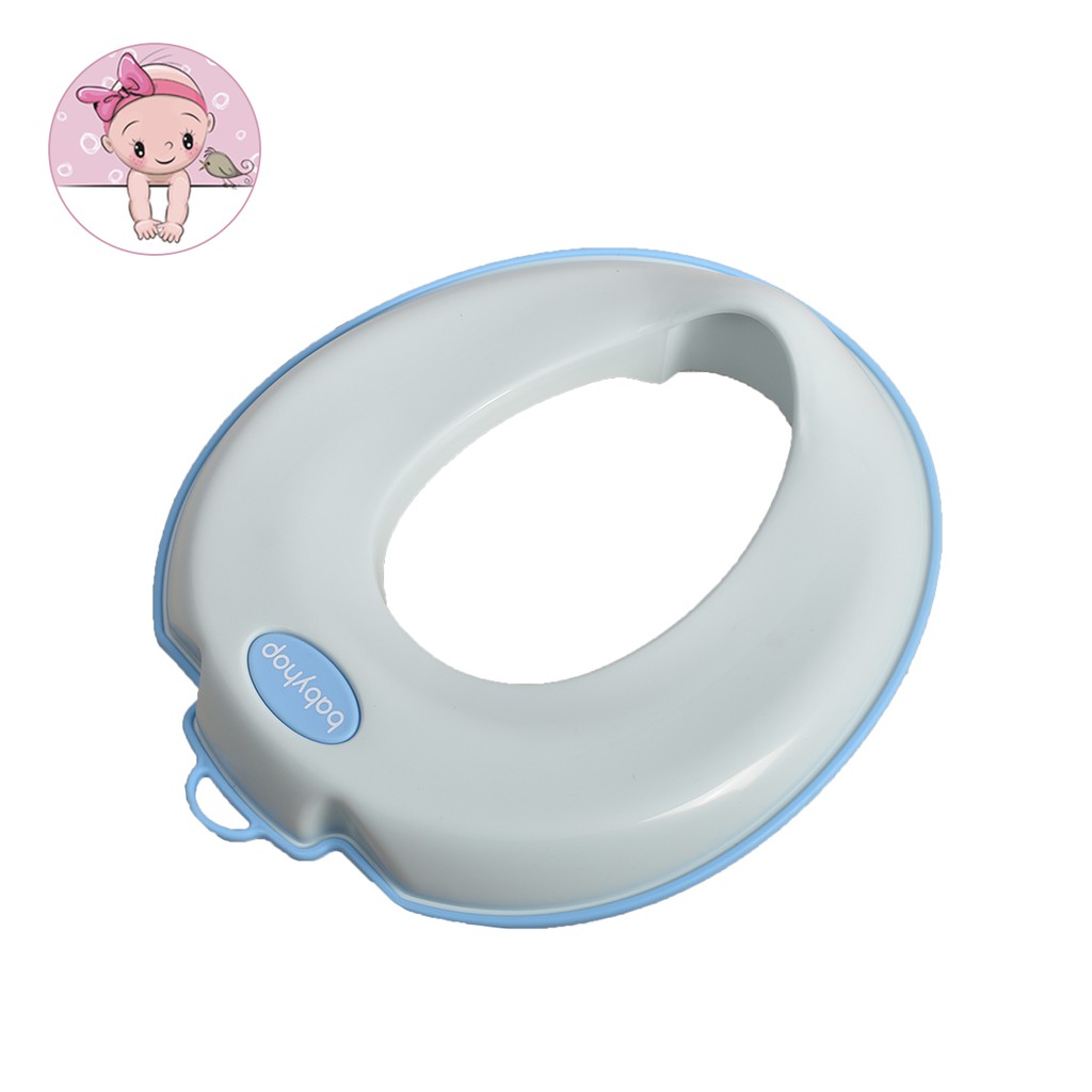 Nắp thu nhỏ bồn cầu Babyhop cho bé đi vệ sinh tự lập, nắp lót vệ sinh cao cấp, an toàn, BH-12 tháng