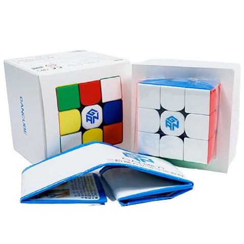 Rubik 3x3 Gan 356 RS Stickerless – Siêu Trơn, Cắt Góc Tốt – Cầm Chắc Chắn Màu Sắc Nét