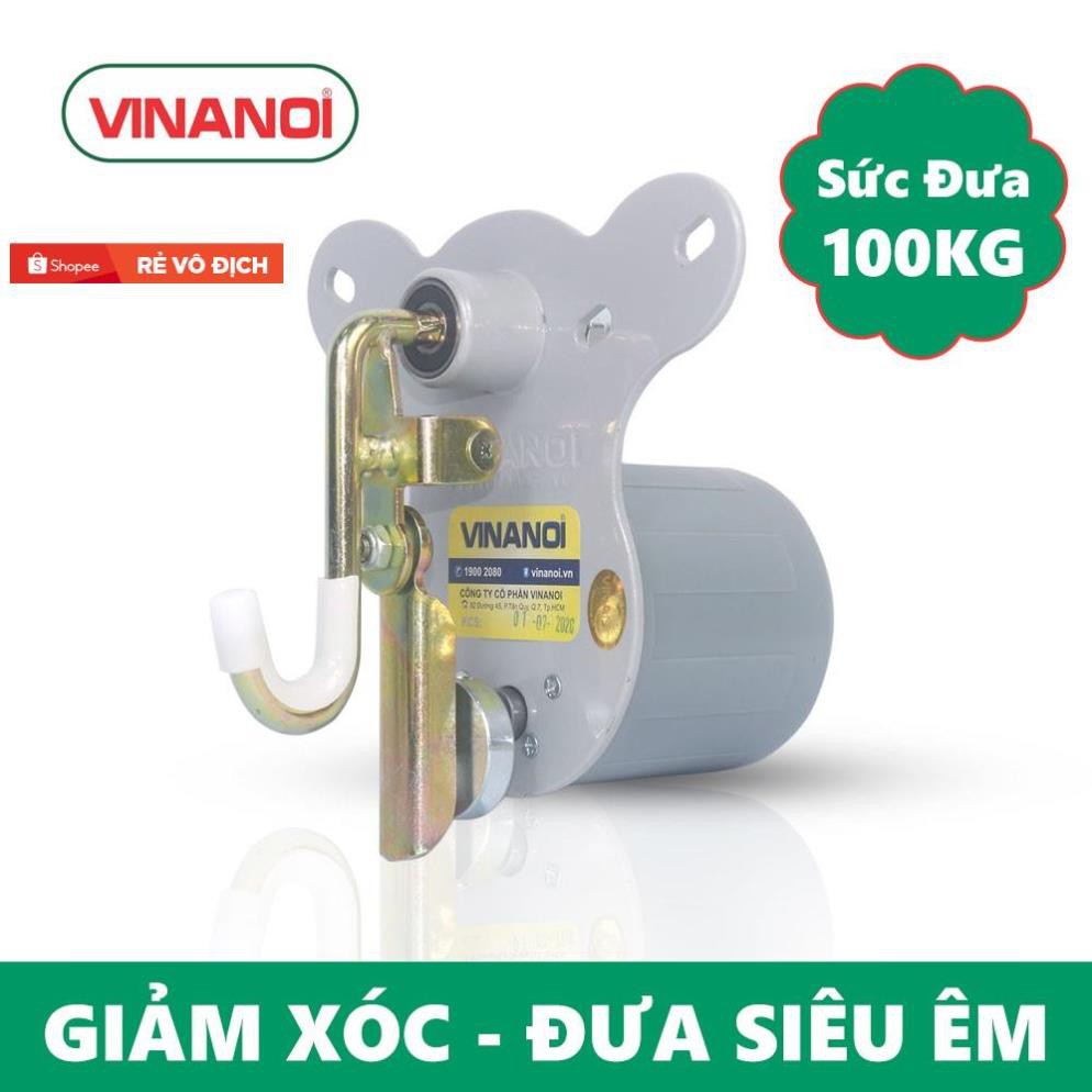 Máy đưa võng tự động VINANOI VN365N - Sức đưa 100Kg cải tiến với bộ giảm xóc