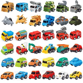 Bộ xe đồ chơi mini chạy dây cót xinh xắn nhiều mẫu cho bé