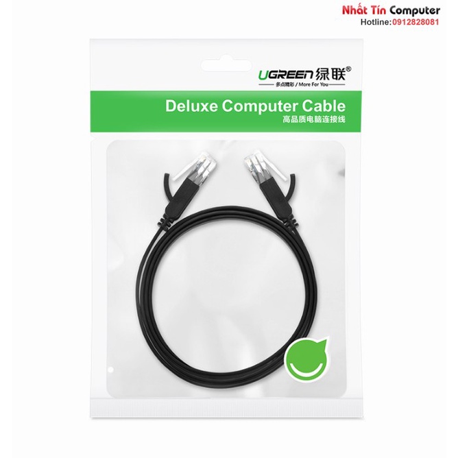Cáp mạng đúc sẵn Cat6 dẹt chính hãng Ugreen cao cấp