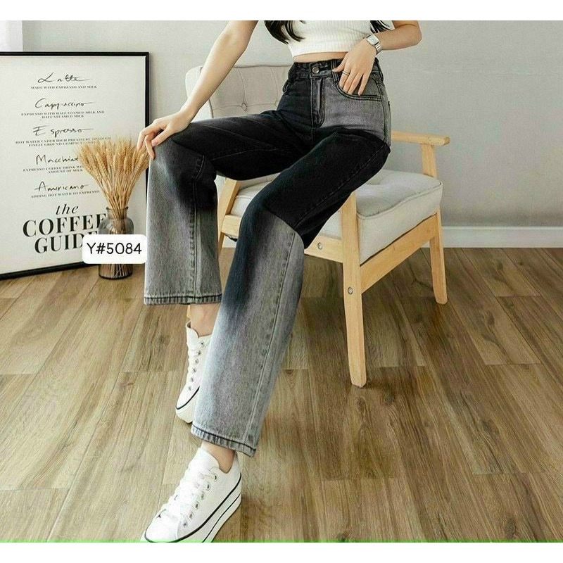 QUẦN JEAN SUÔNG LƯNG CAO LOANG