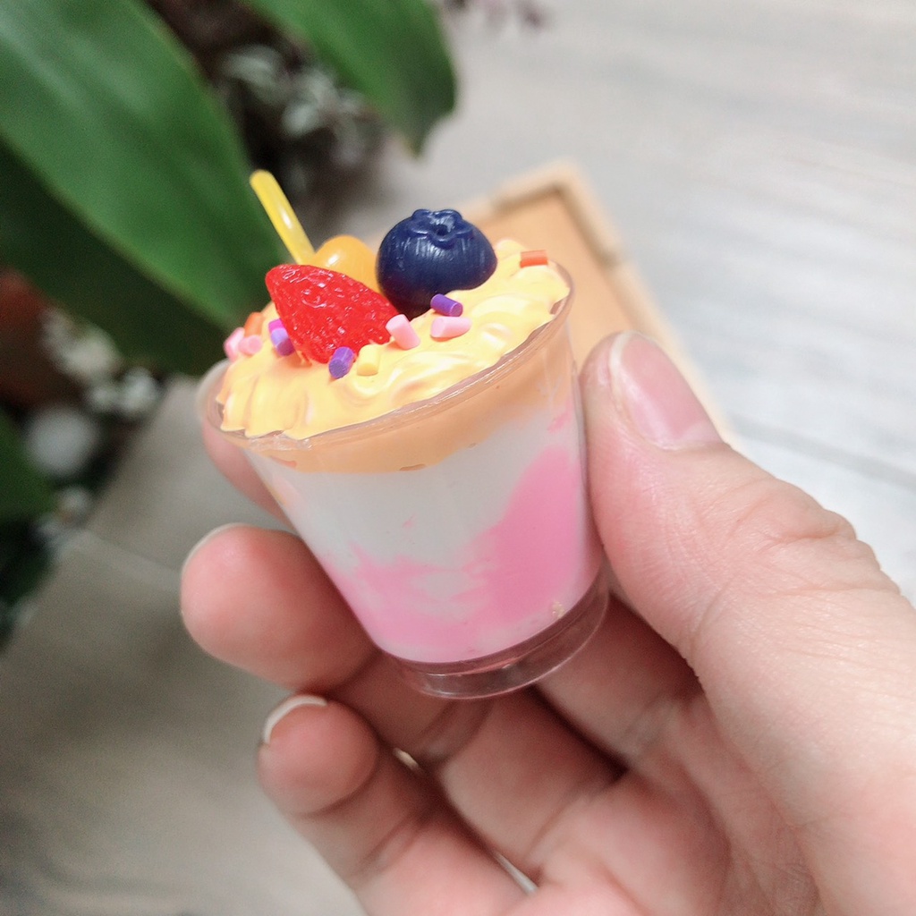 Đồ chơi mô hình ly kem pudding
