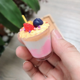 Đồ chơi mô hình ly kem pudding