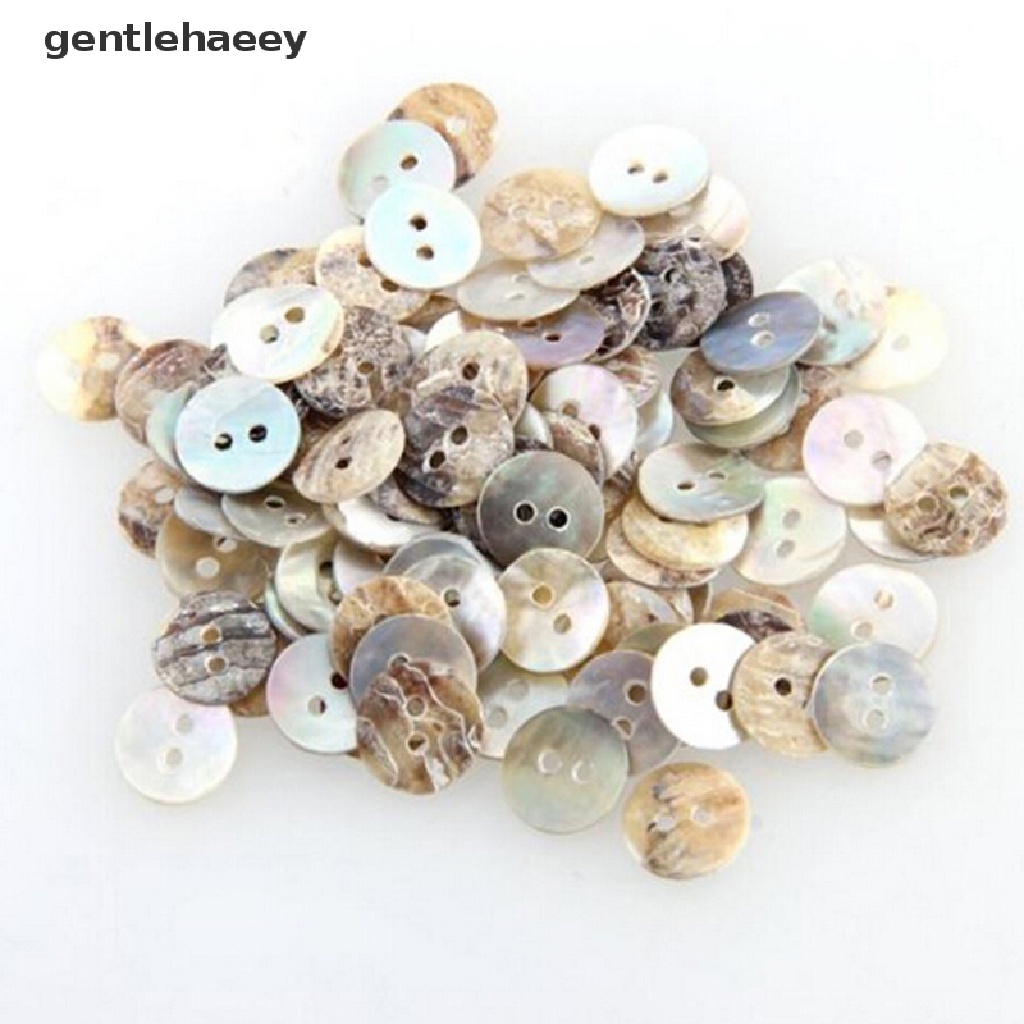 Set 100 cúc áo vỏ ngọc trai 10mm