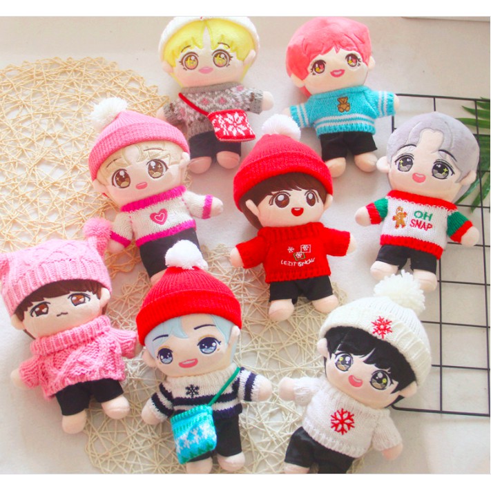 Only doll búp bê thành viên Bangtan 22cm (không kèm quần áo) S1A01