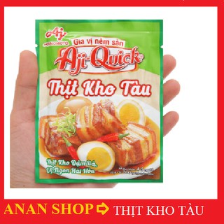Gia vị nêm sẵn thịt kho tàu Aji-Quick gói 32g